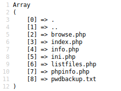 listfiles