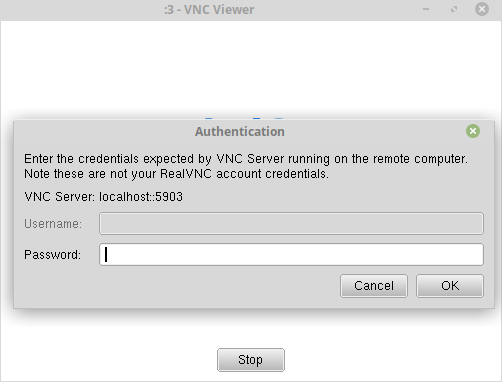 vncviewer